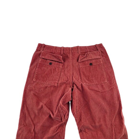 Saturdays NYC Women's Corduroy Pants Button Fly Rust Color size 33 Anthropologie - Picture 9 of 9